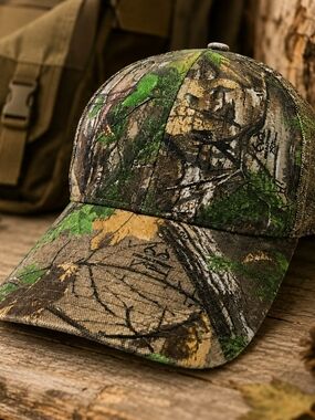 Realtree Camo Mesh Snapback Trucker Hunting Hat OSFM